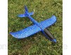HeiHeiDa Segelflugzeug Kinder Styroporflieger Flugzeuge Styropor Manuelles Werfen Flugzeug Werfen Fliegen Modell Outdoor-Sports Flugzeug Spielzeug