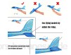 MEILUAIMU Neue Wurfflugzeug Schaum Segelflugzeug Modell Trägheit Flugzeug Spielzeug Handstart Mini Flugzeug Outdoor Spielzeug Für Kinder