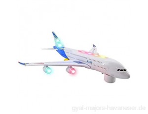 Nicedier Elektro-Flugzeug Spielzeug aus Kunststoff Flugzeug-Modell Kinder Intelligente Spielzeug mit Licht und Ton 1 Pc Freunde Sammeln Spielen