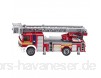 siku 1841 Feuerwehrdrehleiter-Fahrzeug 1:87 Metall/Kunststoff Rot Bewegliche Leiter