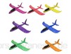 Vektenxi Premium Qualität Outdoor Manuelle Sport Flugzeug Flugzeug Spielzeug Werfen Hand Segelflugzeug Modell Kinder Geschenk Blau