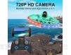 ZDYHBFE 2 4 GHz Luftaufnahmen mit Fester Höhe Sensorball RC Flugzeug Gestensensor Drohne mit Licht HD 720P Kamera Geschenke für Jungen und Erwachsene Kinderspielzeugflugzeug