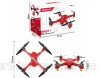 ZDYHBFE WiFi Fernbedienung 1080P Kamera Flugzeug Junge Spielzeugflugzeug GPS Feste Höhe Brushless Drohne Geschenke für Kinder und Erwachsene Rückkehr nach Hause mit einem Schlüssel Headless-Modus