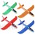 ZoneYan Segelflugzeug Kinder Styroporflieger Flugzeuge Styropor Manuelles Werfen Flugzeug Werfen Fliegen Modell Outdoor-Sports Flugzeug Spielzeug