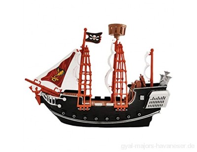 Atrumly Kinder-Piratenschiff-Spielzeug Heimdekoration Ornamente Sicherheit langlebig Piratenschiff-Modell für Kinder mit Modell-Piraten stundenlanges Spielen und Unterhaltung