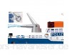 siku 5401 Polizeiboot Kunststoff Blau/Weiß Wasserkanone Licht Sound Heckklappe Inkl. Boje