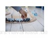 JaBaDaBaDo Holzeisenbahn XL mit Schienen Häusern und Co Holzzug Zug Eisenbahn Lok Spielzug Holzbausteine ausgefallen Kinderlok Holz Kinderzimmerdeko Spielsachen Spielzeug Holzspielzeug