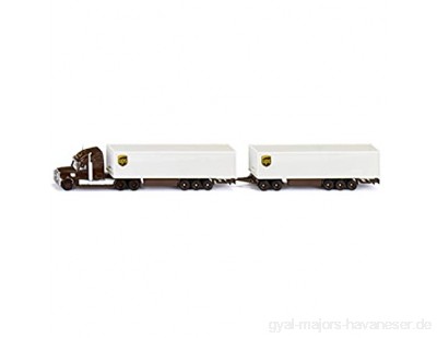 siku 1806 Road Train Zugmaschine mit Auflieger und Anhänger 1:87 Metall/Kunststoff Multicolor