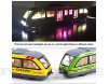 Simuliertes Zug- Und U-Bahn-Spielzeug Bus Spielzeug ， Sound Zurückziehen Und Lichttürführendes Zugwagen Kinderspielzeug