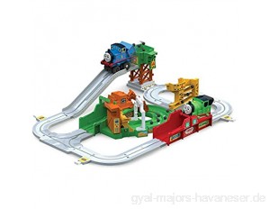 Thomas und seine Freunde T14000 Thomas Big Loader Spielset mit Lokomotive Spielzeuglokomotive Spielzeugeisenbahn Geschenke für Kinder Thomas die Lokomotive Kreatives Spiel für Kinder