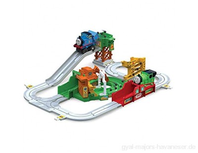 Thomas und seine Freunde T14000 Thomas Big Loader Spielset mit Lokomotive Spielzeuglokomotive Spielzeugeisenbahn Geschenke für Kinder Thomas die Lokomotive Kreatives Spiel für Kinder