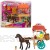 DreamWorks Spirit GXF69 - "Spirit – frei und ungezähmt" Miradero Festivalstand mit rollenden Rädern Überdachung 12 7 cm großem Pony und passendem Zubehör tolles Geschenk für Kinder ab 3 Jahren
