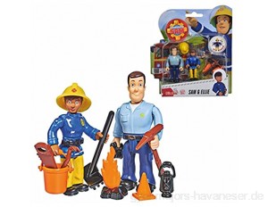 Feuerwehrmann Sam Sam & Ellie Spiel Figuren Set | Simba Toys