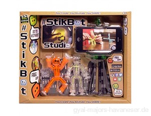 Toy Shed stikbot Studio-Set (orange/weiß/transparent)