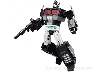 JINSP Transformers Ko-Transformatoren Spielzeug HS02B Dark Edition Optimus Prime mit Auto-Roboter-Modell bewegliche Puppe Collectible doll.