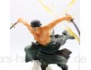 UimimiU Action-Figuren ein Stück Roronoa Zoro drei Schwerter.Purgatorischer Dämon-Schrägstrich Kopf kann ersetzt werden 18cm Anime Figure Kinderspielzeug Anime Fans Ornamente Sammeln von Geschenkmode