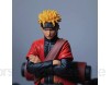 UimimiU Action-Figuren Naruto Shippuden Uzumaki Naruto Sage-Modus mit Frosch 20cm Anime Figur Kinder Kinder Spielzeug Anime Fans Ornamente Sammlerstücke Geschenkmodell Statue Figure Charaktere Puppe
