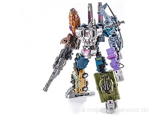WJYLM Transformers Spielzeug Ko-Transformatoren 5in1 Super großer Mischhimmel-Leopard-beweglicher Puppe Roboterspielzeug Jungen Krieg Um Cybertron Earthrise Packen.