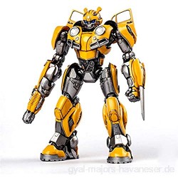 WJYLM Transformers Spielzeug KO-Transformatoren Bumblebee-Modell montierte handgemachte Käfer-Action 8cm Krieg Um Cybertron Earthrise Packen.