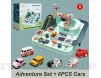 ASOSMOS Manipulativ Rettungsteam Adventure Train Track Set Racing Spielzeug Geschenke für Kinder Jungen