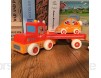 Backbayia Spielzeug Simulation Spielzeug aus Holz Modell Ingenieurfahrzeug Auto Miniaturen für Kinder Geschenk Jungen Mädchen