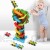 JW-YZWJ Schienen-Auto Toy Boy 1-2-3 Jahre alt 6 Jahre alt Kind Baby Puzzle Auto Kleine Zug-Baby-Spielzeug-Auto