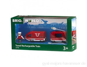 BRIO Bahn 33746 - Roter Akku-Reisezug