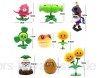 OYZK Große echte Pflanzen gegen Zombie Toys 2 Komplett-Set von Jungen weichen Silikon-Anime-Abbildung Kinderpuppen Kindergeburtstag Spielzeug Geschenke (Farbe : E No Box)