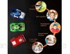 PROACC Track Cars 3 Stück (Polizeiauto Rennwagen Feuerwehrauto) Race Cars Autorennbahn Spielzeug Auto 5 LED Blinklichtern Magic Toys Childs Geschenke für Alter 3 4 5 6 7 Kinder