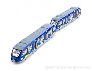 Stabile Kinder-Legierung Cartoon U-Bahn Lichtschiene Auto Modell Simulation Junge Zug Spielzeug Auto Hochgeschwindigkeitsschiene Modell langlebig (Größe : Legierung Modell)
