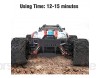 1:18 Ferngesteuertes Auto 2.4GHz 45KM/H Hohe Geschwindigkeit RC Rennauto mit Fernbedienung 4WD Alles Terrain Elektrisches Spielzeugauto für Erwachsenen & Kinder(Blue)