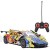 Caredy Ferngesteuertes Auto Hochgeschwindigkeits-RC-Auto im Maßstab 1: 18 Simulation Sport Racing Hobby Spielzeugauto-Modellfahrzeug für Jungen Mädchen Erwachsene mit Lichtern und Controller