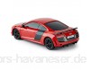 CMJ RC Cars ™ Audi R8 GT Offiziell lizenziertes ferngesteuertes Auto im Maßstab 1:24 Arbeitsscheinwerfer 2 4 GHz Rot