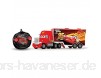 Dickie Toys 203089025 - Cars 3 Turbo Racer Mack Truck RC Fahrzeug ferngesteuerter LKW 1:24 46cm
