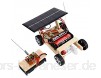 YeahiBaby Hölzerne DIY solarbetriebene RC Auto Puzzle Montage Wissenschaft Fahrzeug Spielzeug Set für Kinder