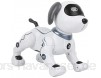 01 Elektronische Haustier Fernbedienung Programmierung Elektronisches Spielzeug RC Roboter Spielzeug RC Hund Mini Haustier Roboter Hundespielzeug für Kinder