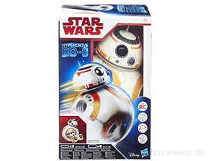 Hasbro Star Wars C1439EU4 Episode 8 ferngesteuerter BB-8-Droide elektronisches Spielzeug