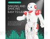 Intelligente RC Roboter Spielzeug Weihnachten Geburtstagsgeschenk Fernbedienung Gestensteuerung Roboter mit intellektuellen Programmieren Singen und Tanzen Multifunktionale wiederaufladbare Roboter