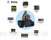 KEYESTUDIO Smart Robot Car Kit Mini Tank Upgraded V3.0 for Arduino and Mixly Blocks Coding/Support IOS/Android Educational Car