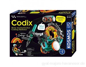 Kosmos 620646 Codix-Dein mechanischer Coding Roboter Spielzeug Experimentierkasten