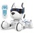 Lexibook DOG01 Power Puppy-My Programmable Smart Dog-Programmierbarer Roboter mit Fernsteuerung Tanz Yoga Trainingsfunktion Gesang