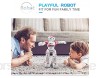 LNHJZ RC Robot Roboterspielzeuggeschenke für Kinder RC-Gestensteuerungsroboter programmierbar mit Infrarotsteuerung und LED-Augen Geburtstagsgeschenk für Jungen Mädchen