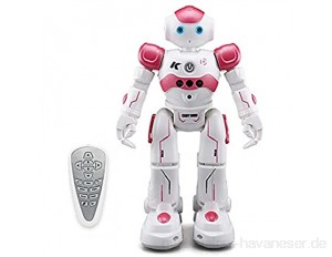 LNHJZ RC Robot Roboterspielzeuggeschenke für Kinder RC-Gestensteuerungsroboter programmierbar mit Infrarotsteuerung und LED-Augen Geburtstagsgeschenk für Jungen Mädchen
