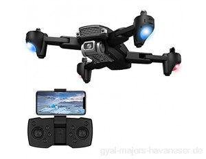 6K GPS Drohne 5G WIFI 3KM FPV Mit HD Kamera 2-Achsen Gimbal Brushless Faltbarer RC Drone  Handy gesteuert Höhenhaltung Lange Flugzeit Headless Modus für Anfänger und Kinder (Schwarz)