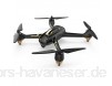 Hubsan H501s x4 Pro 5 8G FPV Quadcopter Headless Modus GPS RTF Drohne mit 3M Pixel Kamera (Hohe Version) Schwarz