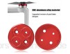 keenso RC Drone Motorabdeckung 4-TLG. Motorlegierungsschutz-Drohnenzubehör aus Aluminiumlegierung Kompatibel mit Mavic Mini Drone( Rot )