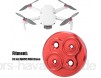keenso RC Drone Motorabdeckung 4-TLG. Motorlegierungsschutz-Drohnenzubehör aus Aluminiumlegierung Kompatibel mit Mavic Mini Drone( Rot )