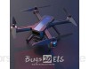 LIYU RC Photography Drone B20 4K 50X GPS Elektronisches Anti-Shake-Gimbal-Drohne Optisches Flugzeug mit Gestenerfassung und Aufbewahrungstasche für Kinder Erwachsene