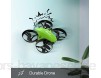Potensic Mini Drohne für Kinder und Anfänger mit 2 Akkus RC Quadrocopter Mini Drone mit Höhenhaltemodus Start / Landung mit einem Knopfdruck Kopflos Modus Spielzeug Drohne Helikopter A20 Grün