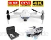 S162 DRONE GPS 4K HD 5G Wifi FPI Quadcopter Flug 20 Minuten RC-Entfernung 500m DRONE Smart Return Drone Pro App- & ferngesteuerte Drohnen Drohnen 16 * 10 * 7 5 cm